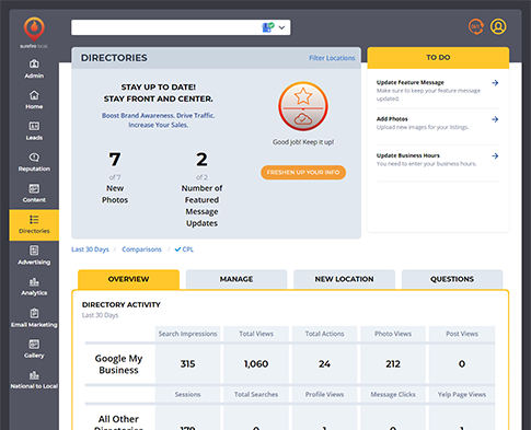 Business Listing Screenshot Business Listing Screenshot