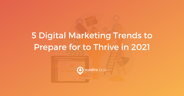 5 Digital Marketing Trends to Prepare for to Thrive in 2021