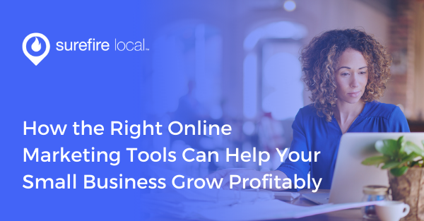 How the Right Online Marketing Tools Can Help Your Small Business Grow Profitably