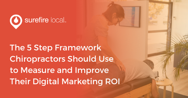 The 5 Step Framework Chiropractors Should Use to Measure and Improve Their Digital Marketing ROI