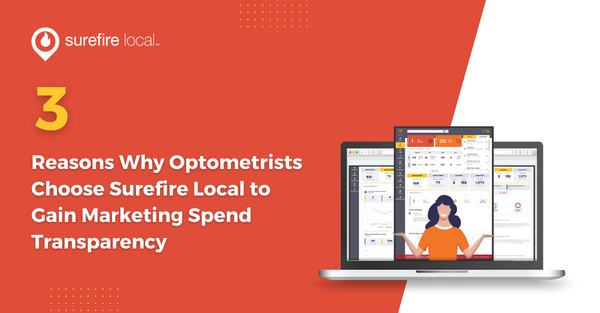 3 Reasons Why Optometrists Choose Surefire Local to Gain Marketing Spend Transparency