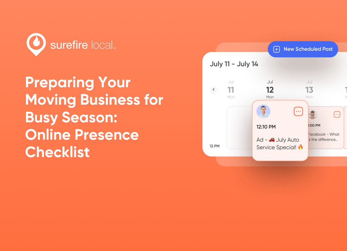 Auto Services Preparing Online Presence for Busy Season