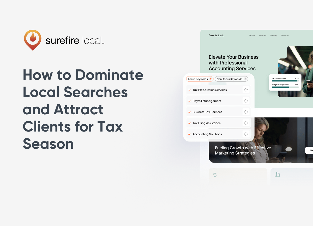 Financial Services Preparing Online Presence for Tax Season