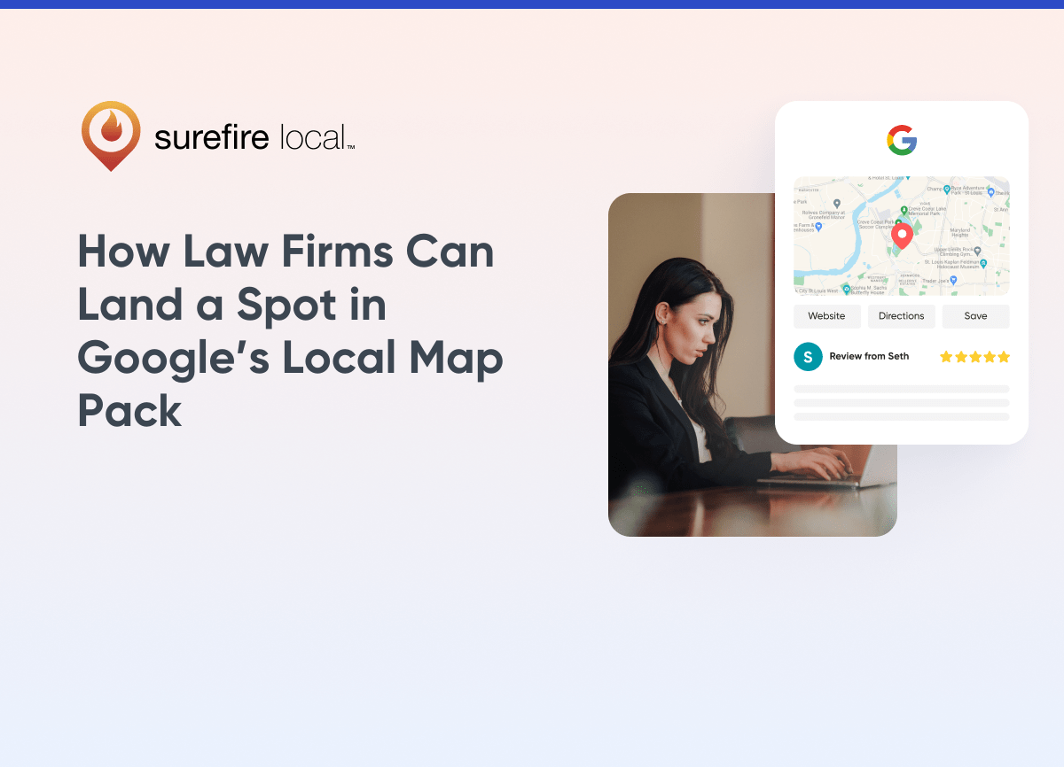 Legal Services Google Local Pack