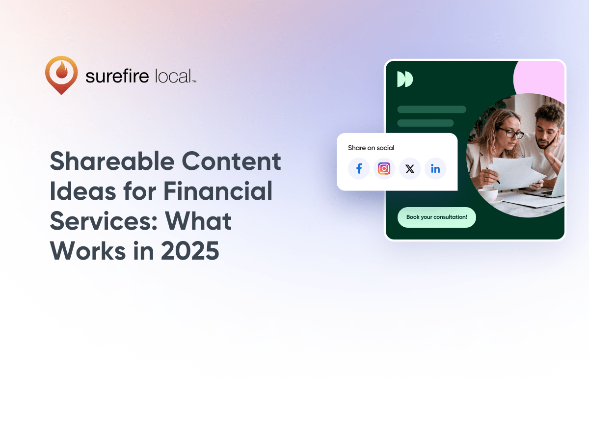Financial Services Shareable Content Ideas for Financial Services What Works in 2025
