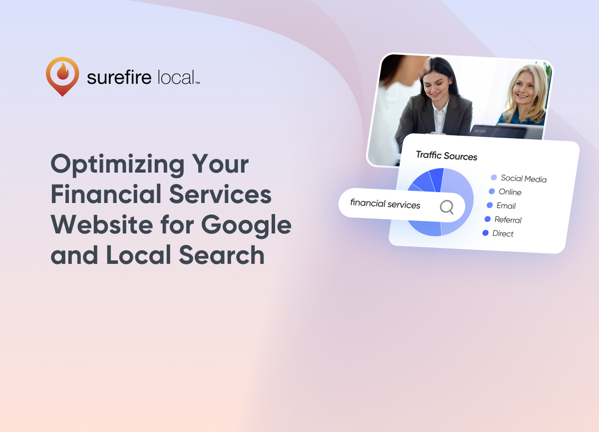 Financial Optimizing Your Financial Services Website for Google and Local Search