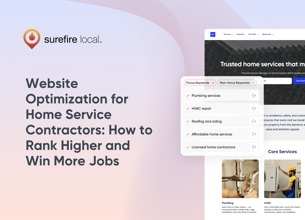 Home Services Website Optimization for Home Service Contractors How to Rank Higher and Win More Jobs