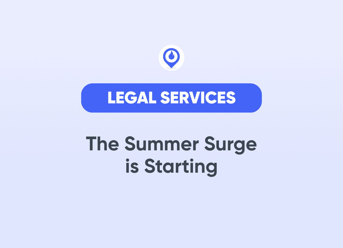 The Summer Surge is Starting legal services marketing